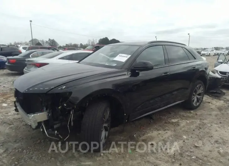 AUDI Q8 2022 vin WA1AVBF10ND009406 from auto auction Iaai