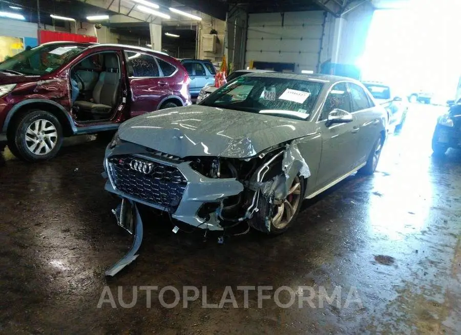 AUDI S4 2022 vin WAUB4AF49NA043750 from auto auction Iaai