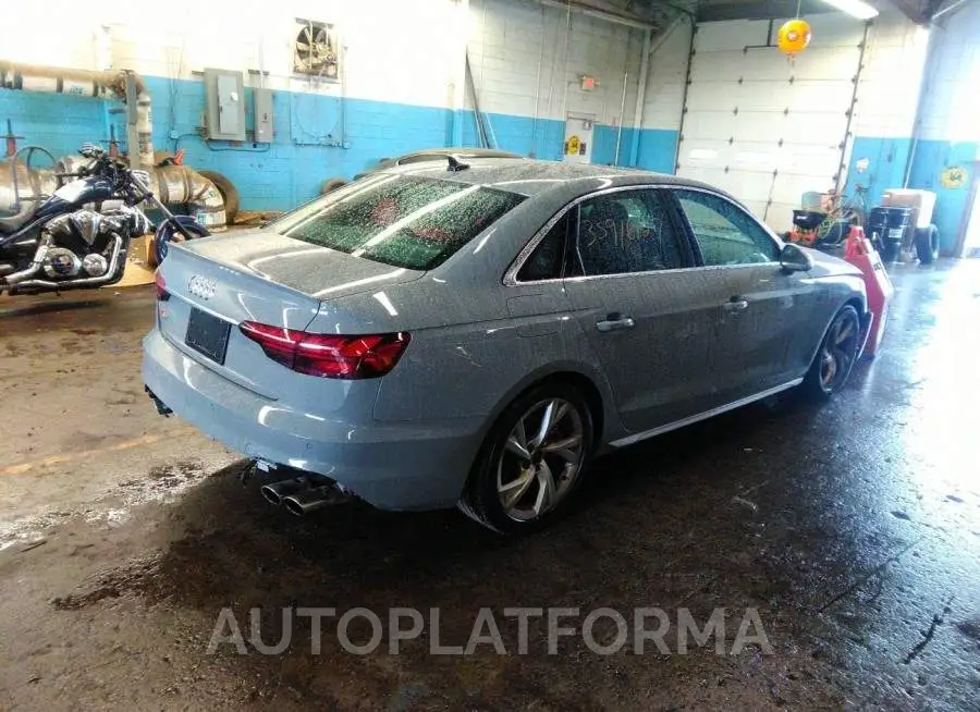 AUDI S4 2022 vin WAUB4AF49NA043750 from auto auction Iaai