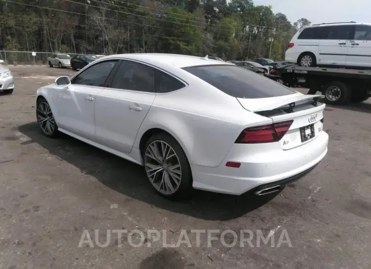 AUDI A7 2017 vin WAUW2AFC5HN022650 from auto auction Iaai