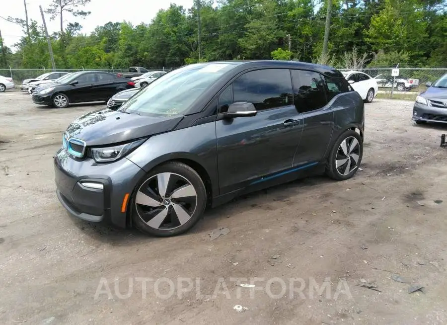 BMW I3 2018 vin WBY7Z4C54JVD96359 from auto auction Iaai