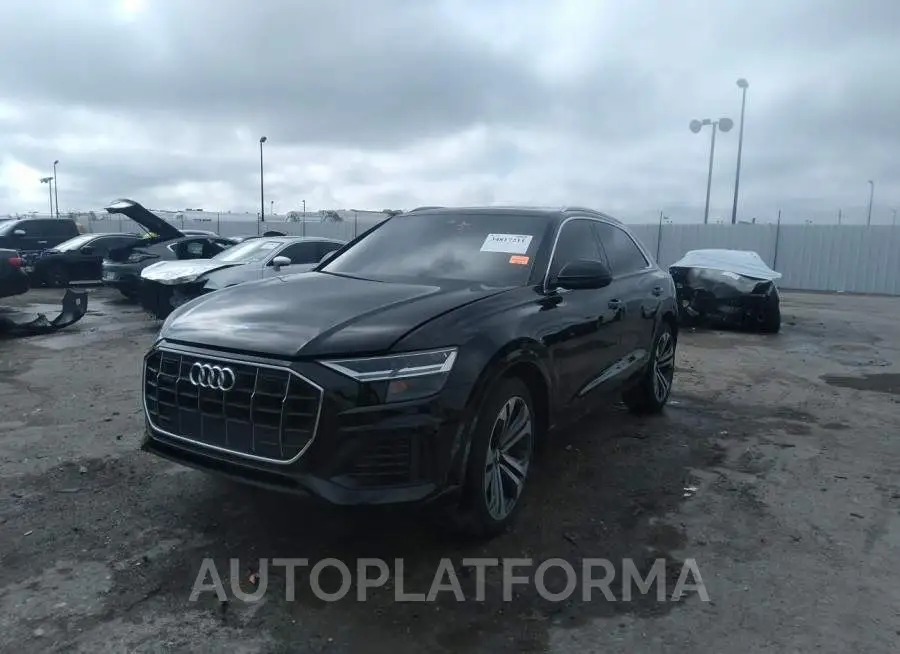 AUDI Q8 2019 vin WA1BVAF18KD046326 from auto auction Iaai