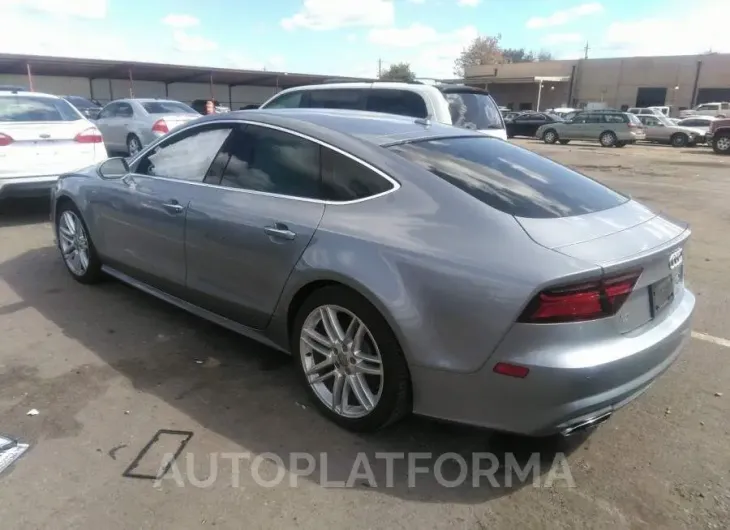 AUDI A7 2016 vin WAU2GAFC7GN013091 from auto auction Iaai