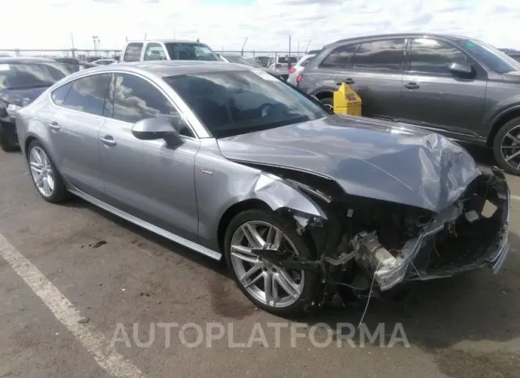 AUDI A7 2016 vin WAU2GAFC7GN013091 from auto auction Iaai