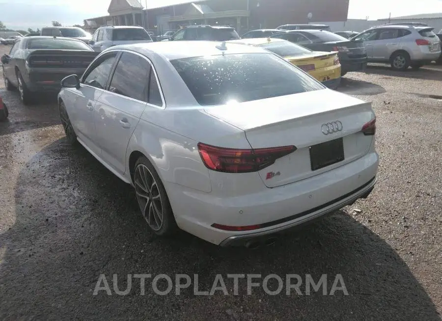 AUDI S4 2018 vin WAUB4AF46JA002468 from auto auction Iaai