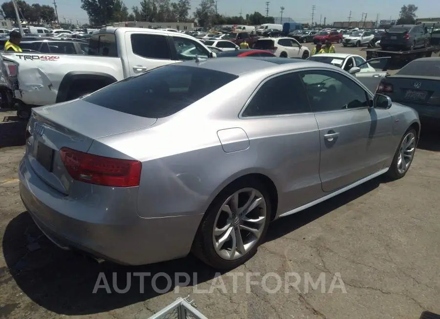 AUDI S5 2015 vin WAUCGAFR5FA045424 from auto auction Iaai