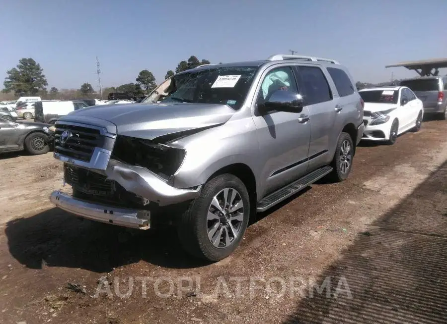 TOYOTA SEQUOIA 2020 vin 5TDKY5G11LS074347 from auto auction Iaai