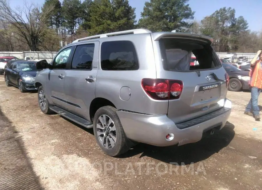 TOYOTA SEQUOIA 2020 vin 5TDKY5G11LS074347 from auto auction Iaai