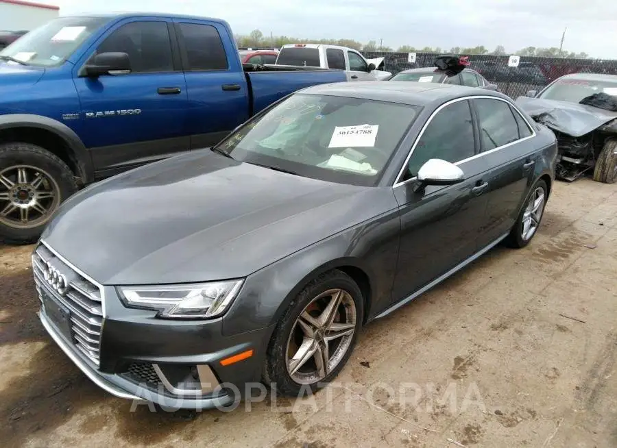 AUDI S4 2019 vin WAUB4AF48KA113895 from auto auction Iaai