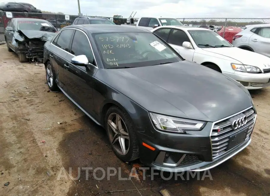 AUDI S4 2019 vin WAUB4AF48KA113895 from auto auction Iaai