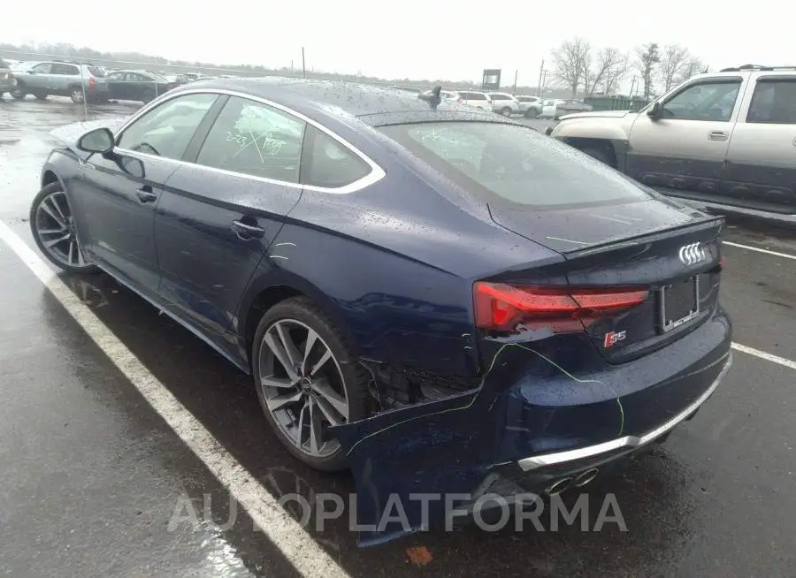 AUDI S5 SPORTBACK 2022 vin WAUC4CF5XNA034015 from auto auction Iaai