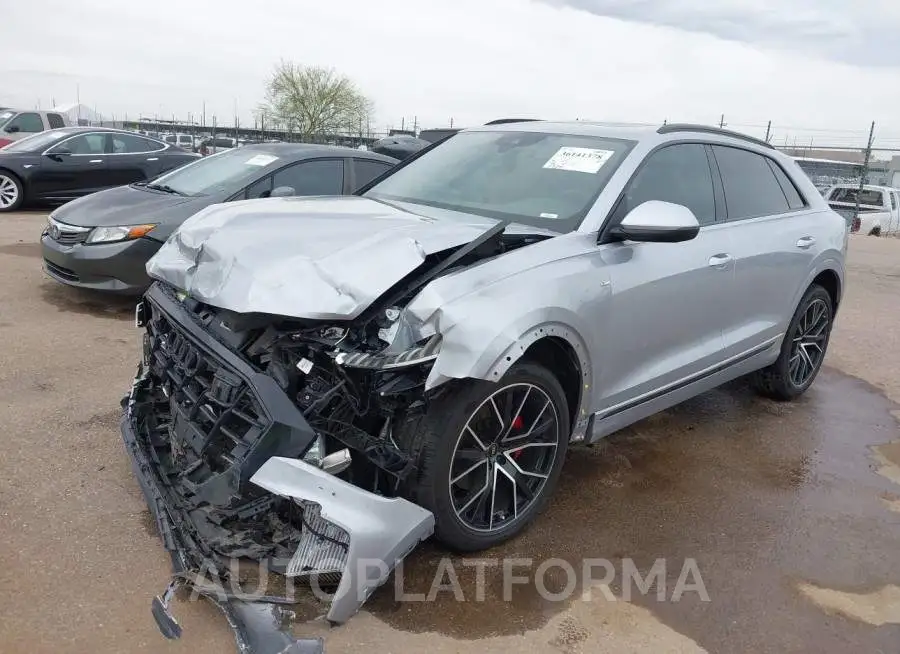 AUDI Q8 2021 vin WA1EVAF14MD015753 from auto auction Iaai