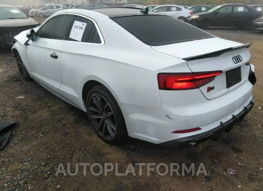 AUDI S5 COUPE 2018 vin WAUP4AF5XJA031907 from auto auction Iaai