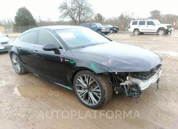 AUDI A7 2016 vin WAU2GAFC0GN067400 from auto auction Iaai