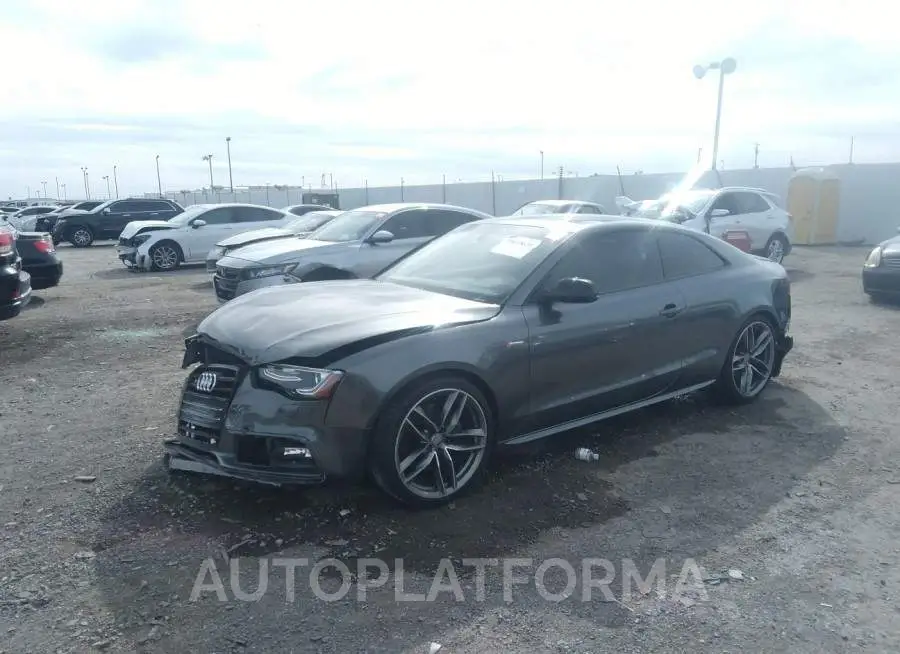 AUDI S5 2016 vin WAUC4AFR3GA010441 from auto auction Iaai