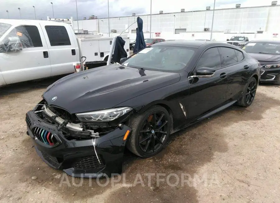 BMW 8 SERIES 2020 vin WBAGV8C07LCE77537 from auto auction Iaai