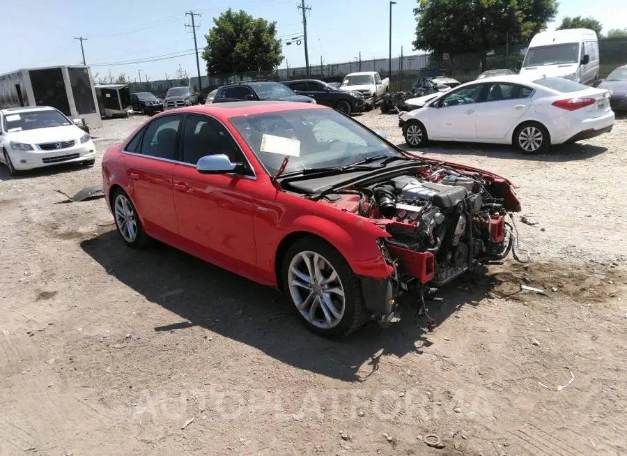 AUDI S4 2016 vin WAUDGAFL2GA007618 from auto auction Iaai