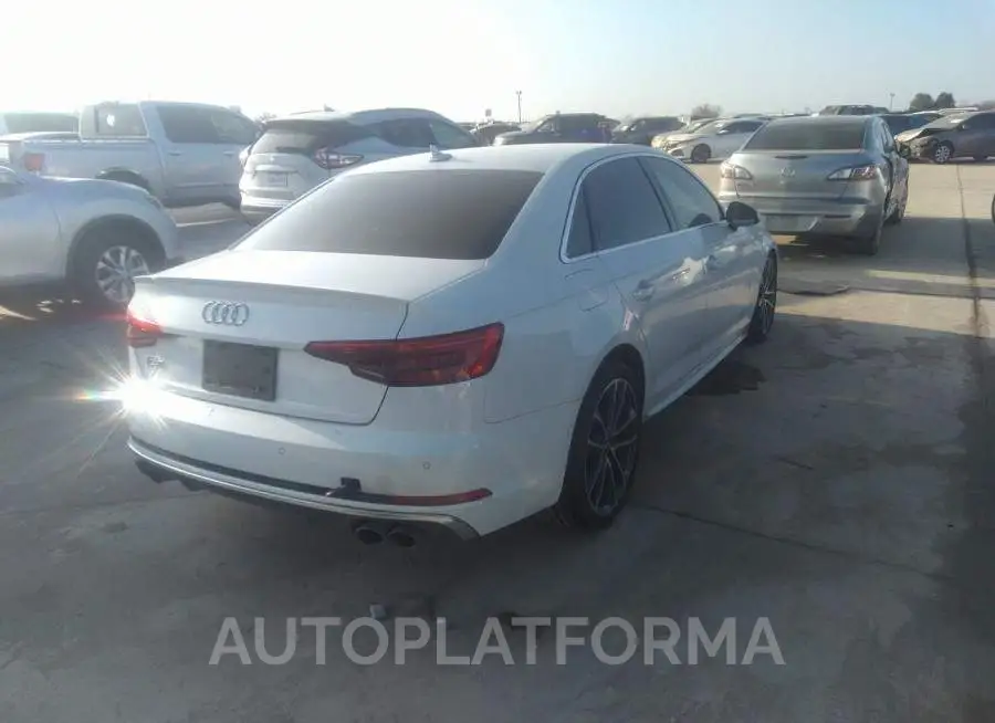 AUDI S4 2018 vin WAUC4AF42JA002570 from auto auction Iaai