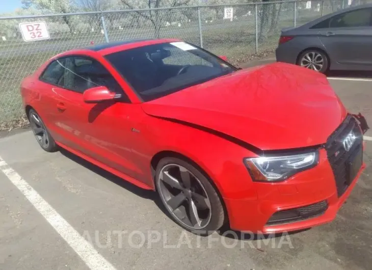 AUDI S5 2015 vin WAUGGAFR1FA018982 from auto auction Iaai