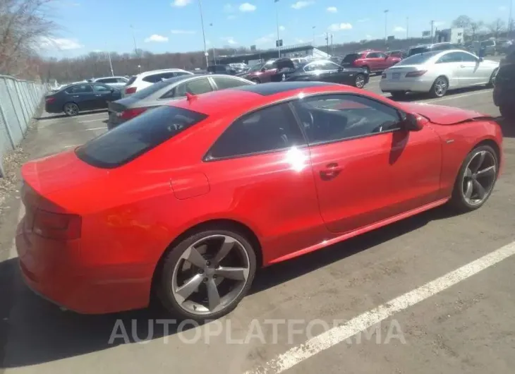 AUDI S5 2015 vin WAUGGAFR1FA018982 from auto auction Iaai