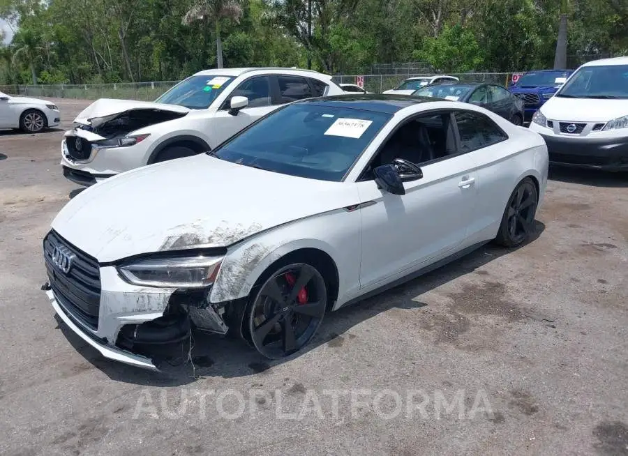 AUDI S5 COUPE 2019 vin WAUR4AF58KA009902 from auto auction Iaai