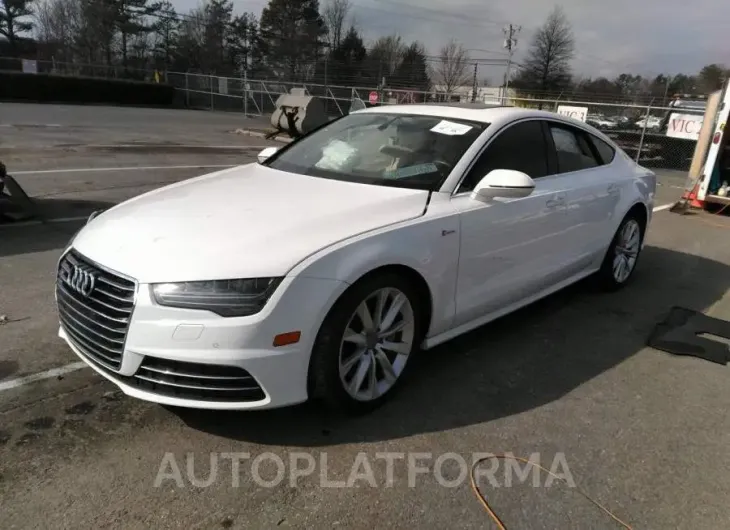 AUDI A7 2016 vin WAUWGAFC4GN016483 from auto auction Iaai