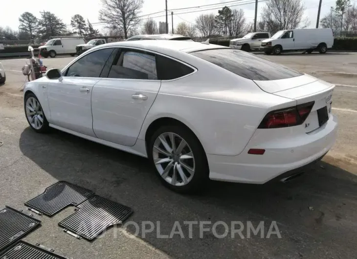 AUDI A7 2016 vin WAUWGAFC4GN016483 from auto auction Iaai