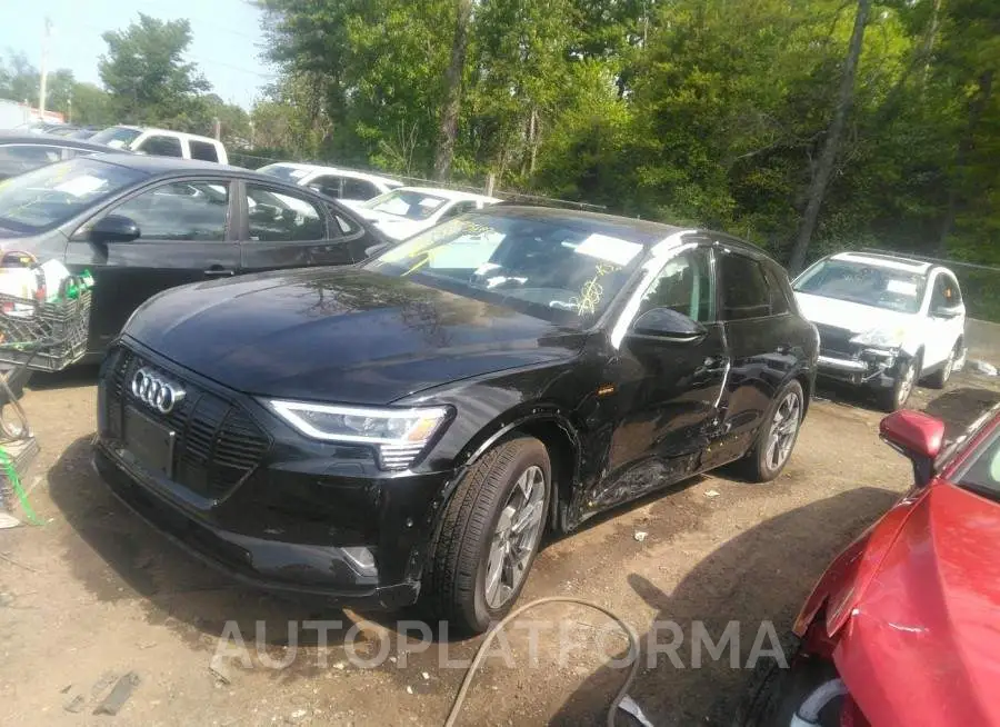 AUDI E-TRON 2021 vin WA1AAAGE6MB031850 from auto auction Iaai