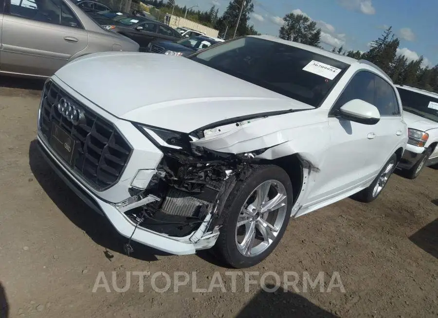 AUDI Q8 2019 vin WA1AVAF11KD016466 from auto auction Iaai