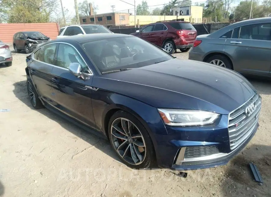 AUDI S5 SPORTBACK 2018 vin WAUB4CF54JA109748 from auto auction Iaai