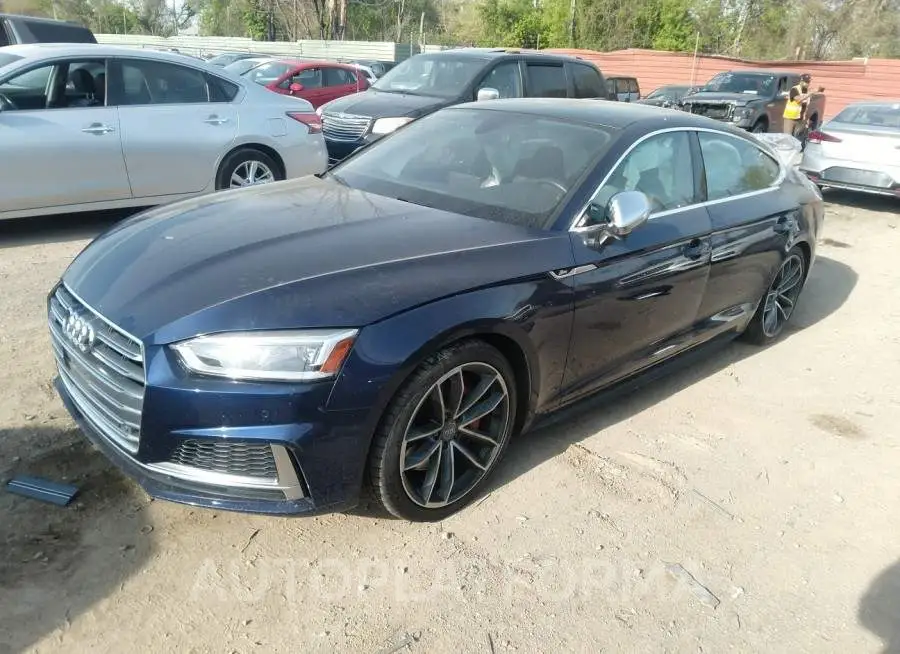 AUDI S5 SPORTBACK 2018 vin WAUB4CF54JA109748 from auto auction Iaai