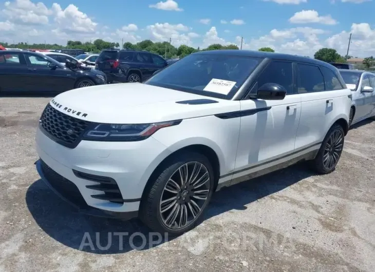 LAND ROVER RANGE ROVER VELAR 2020 vin SALYK2EX2LA250734 from auto auction Iaai