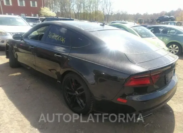 AUDI A7 2016 vin WAUWGAFC9GN167593 from auto auction Iaai