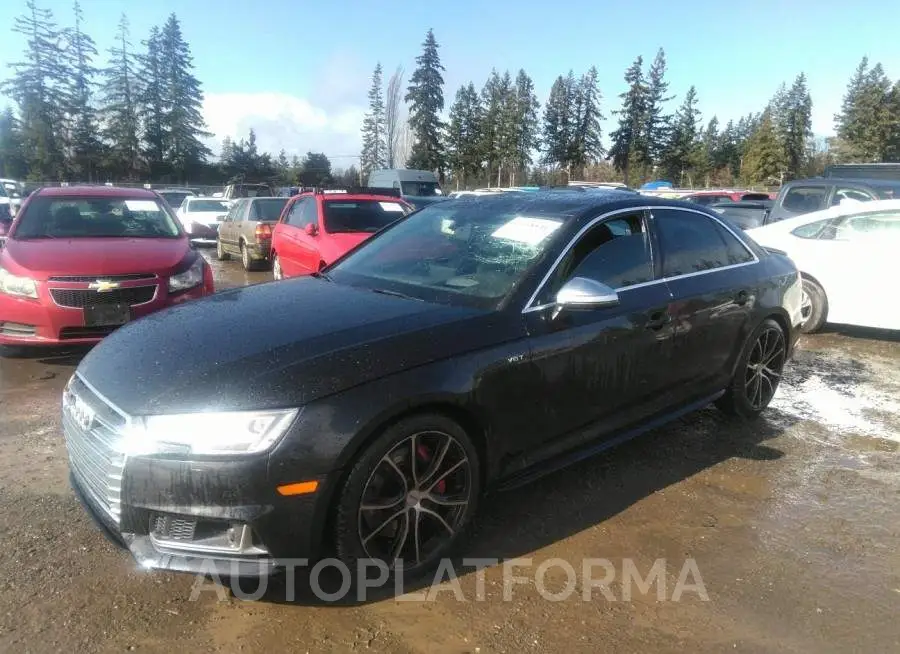 AUDI S4 2018 vin WAUC4AF42JA054152 from auto auction Iaai