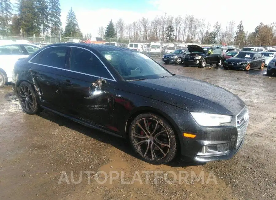 AUDI S4 2018 vin WAUC4AF42JA054152 from auto auction Iaai