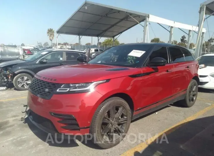 LAND ROVER RANGE ROVER VELAR 2018 vin SALYL2RX6JA777471 from auto auction Iaai