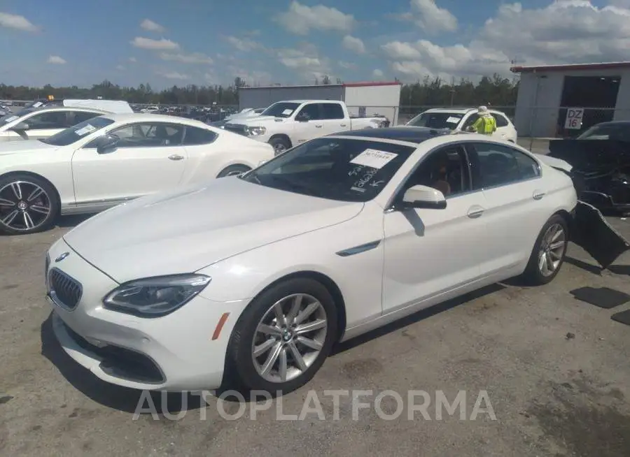 BMW 6 SERIES 2018 vin WBA6D0C58JG852835 from auto auction Iaai