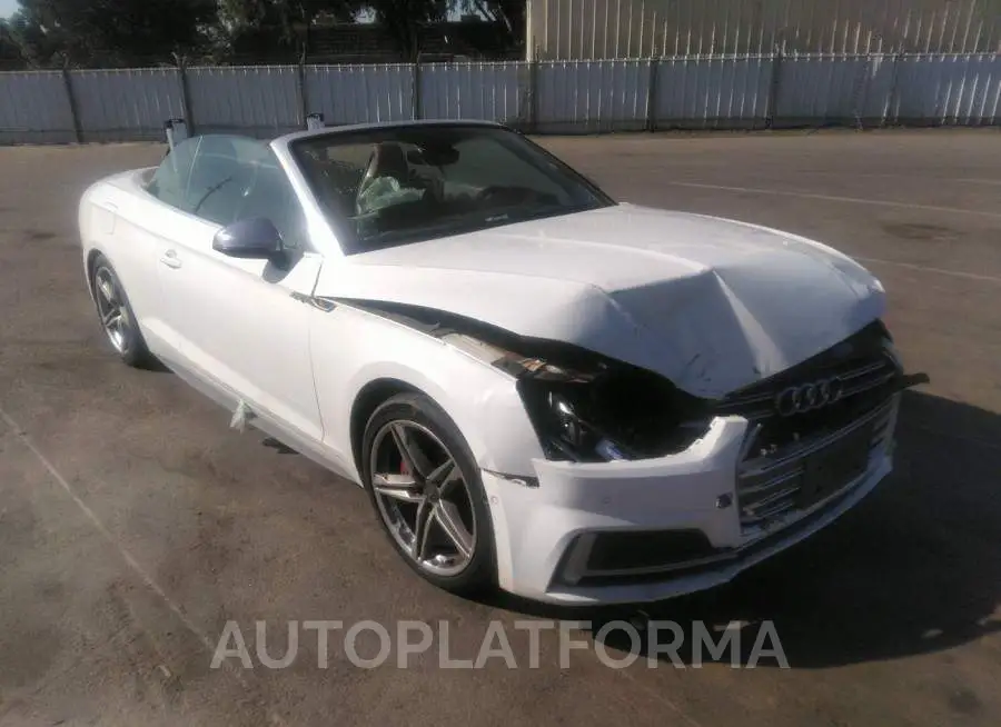 AUDI S5 CABRIOLET 2019 vin WAU24GF54KN007822 from auto auction Iaai