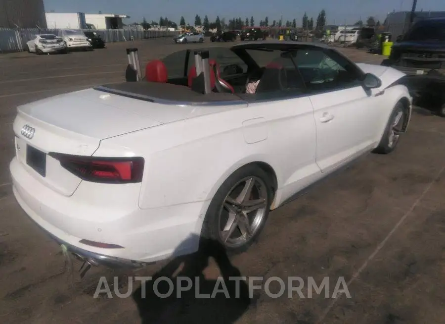 AUDI S5 CABRIOLET 2019 vin WAU24GF54KN007822 from auto auction Iaai