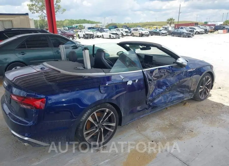 AUDI S5 CABRIOLET 2022 vin WAU24GF5XNN004959 from auto auction Iaai