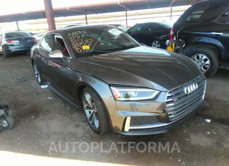 AUDI S5 COUPE 2018 vin WAUP4AF50JA002464 from auto auction Iaai