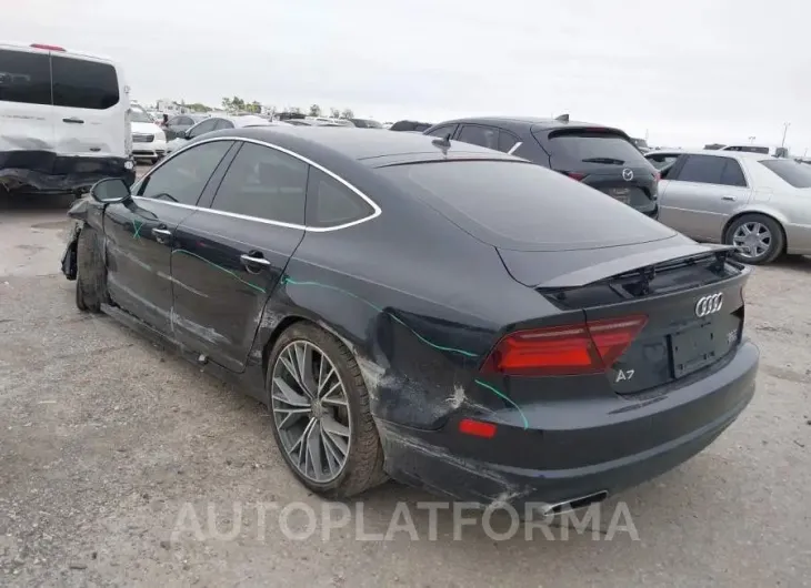 AUDI A7 2016 vin WAUWGAFC8GN097813 from auto auction Iaai