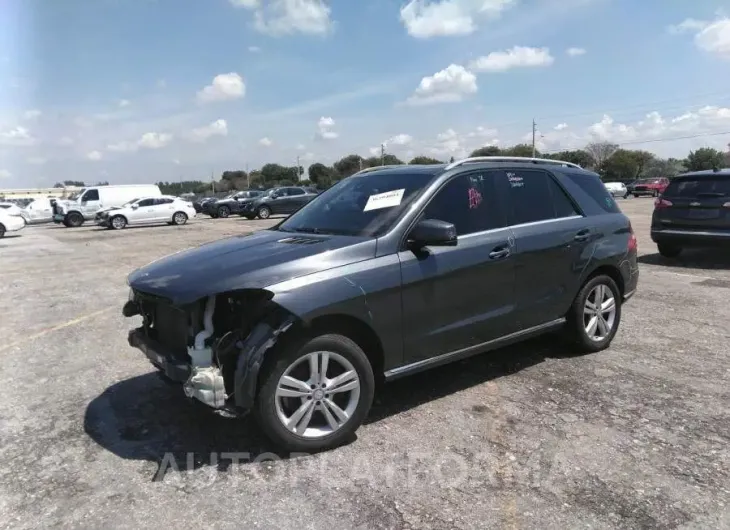 MERCEDES-BENZ M-CLASS 2015 vin 4JGDA5HBXFA483089 from auto auction Iaai