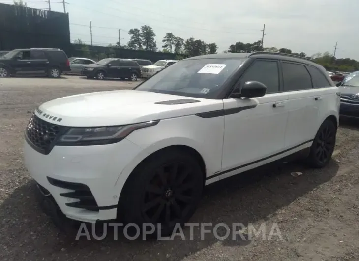 LAND ROVER RANGE ROVER VELAR 2019 vin SALYL2EX1KA219499 from auto auction Iaai