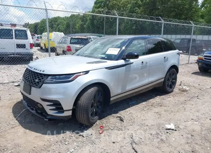 LAND ROVER RANGE ROVER VELAR 2022 vin SALYT2EX2NA333676 from auto auction Iaai