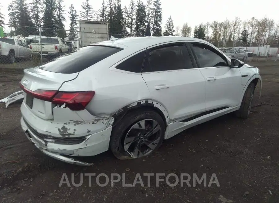 AUDI E-TRON SPORTBACK 2020 vin WA12ABGE4LB036117 from auto auction Iaai