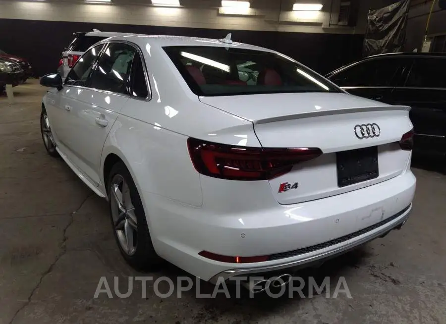 AUDI S4 2019 vin WAUB4AF44KA031307 from auto auction Iaai