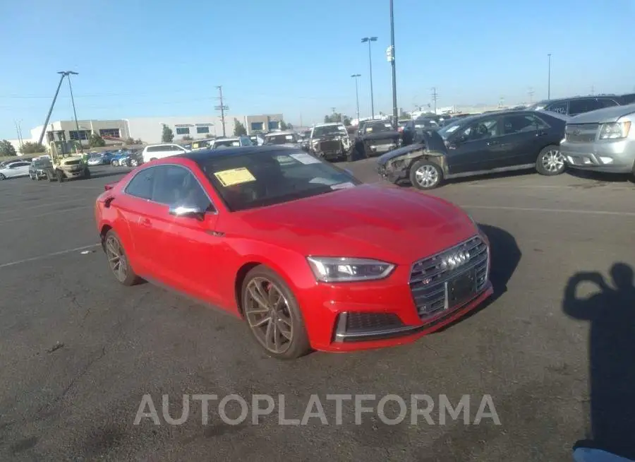 AUDI S5 COUPE 2018 vin WAUP4AF51JA003123 from auto auction Iaai