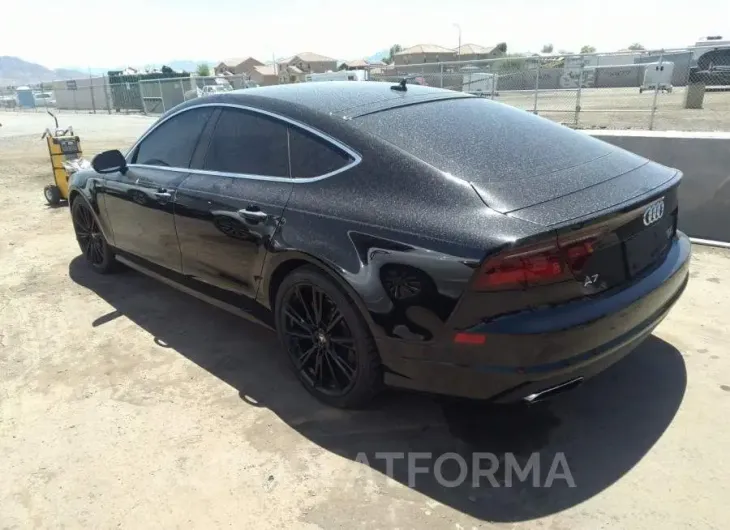 AUDI A7 2016 vin WAU2GAFC1GN092967 from auto auction Iaai