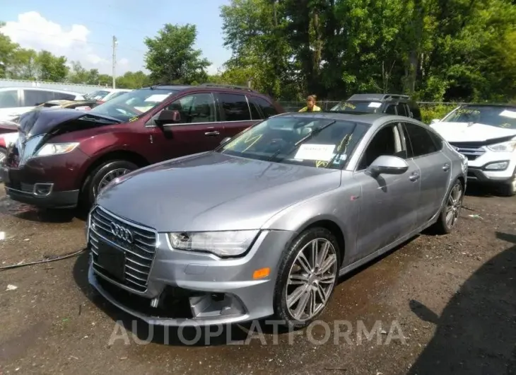 AUDI A7 2016 vin WAU2GAFC5GN003417 from auto auction Iaai